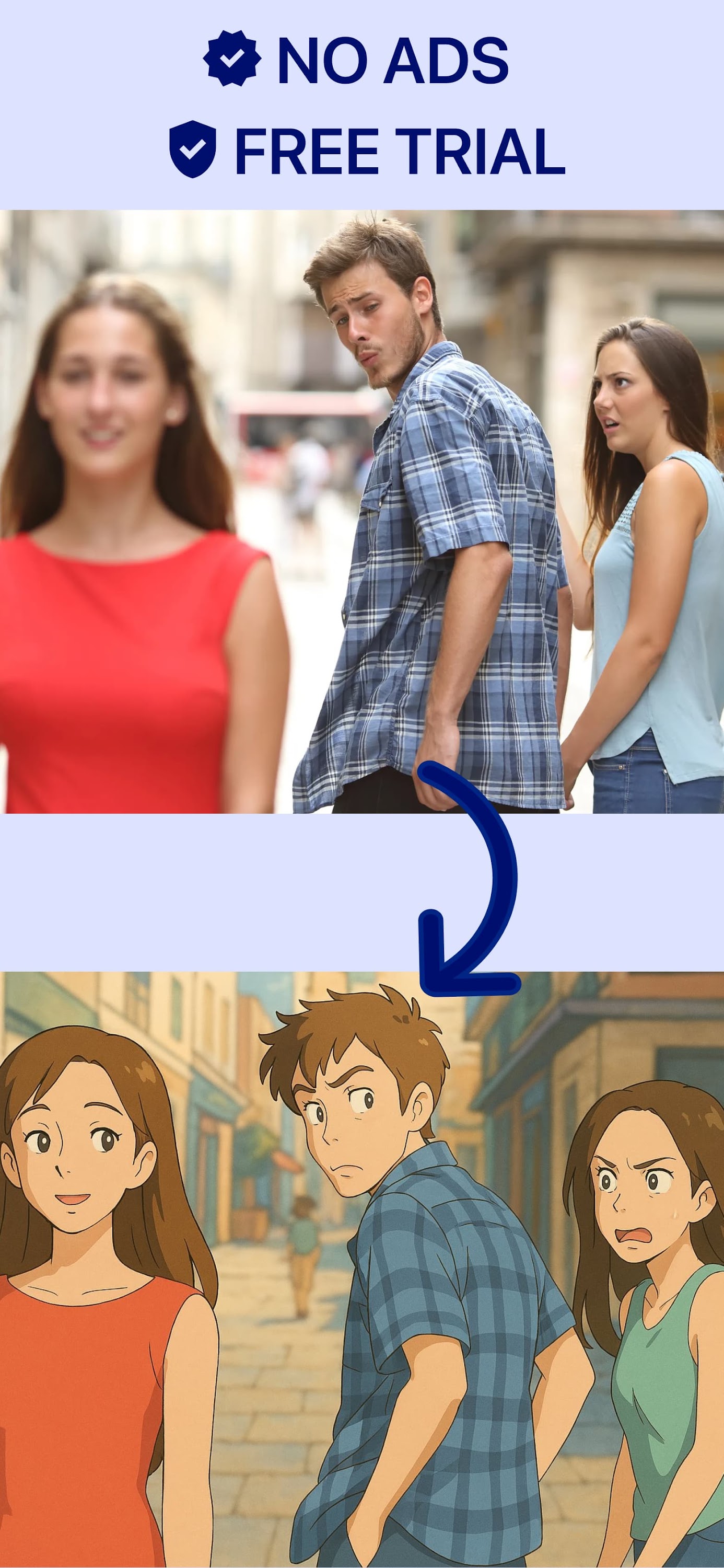 اسکرین شات 2 برنامه Cartoon Photo Editor ・Toon AI