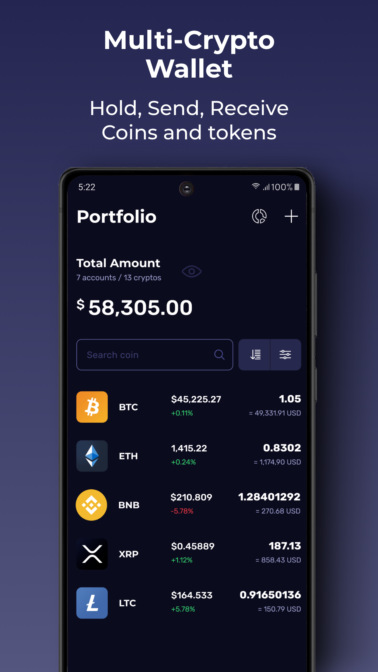 اسکرین شات 3 برنامه K4 Wallet