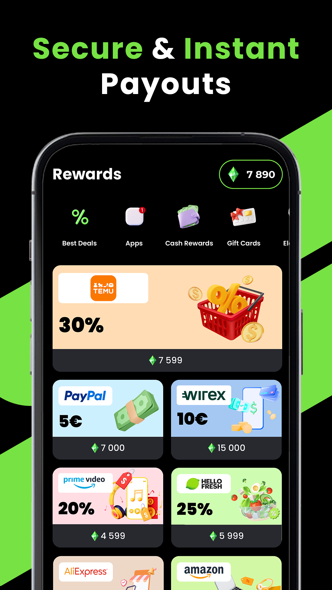اسکرین شات 5 برنامه Bonus Held: Play & Earn