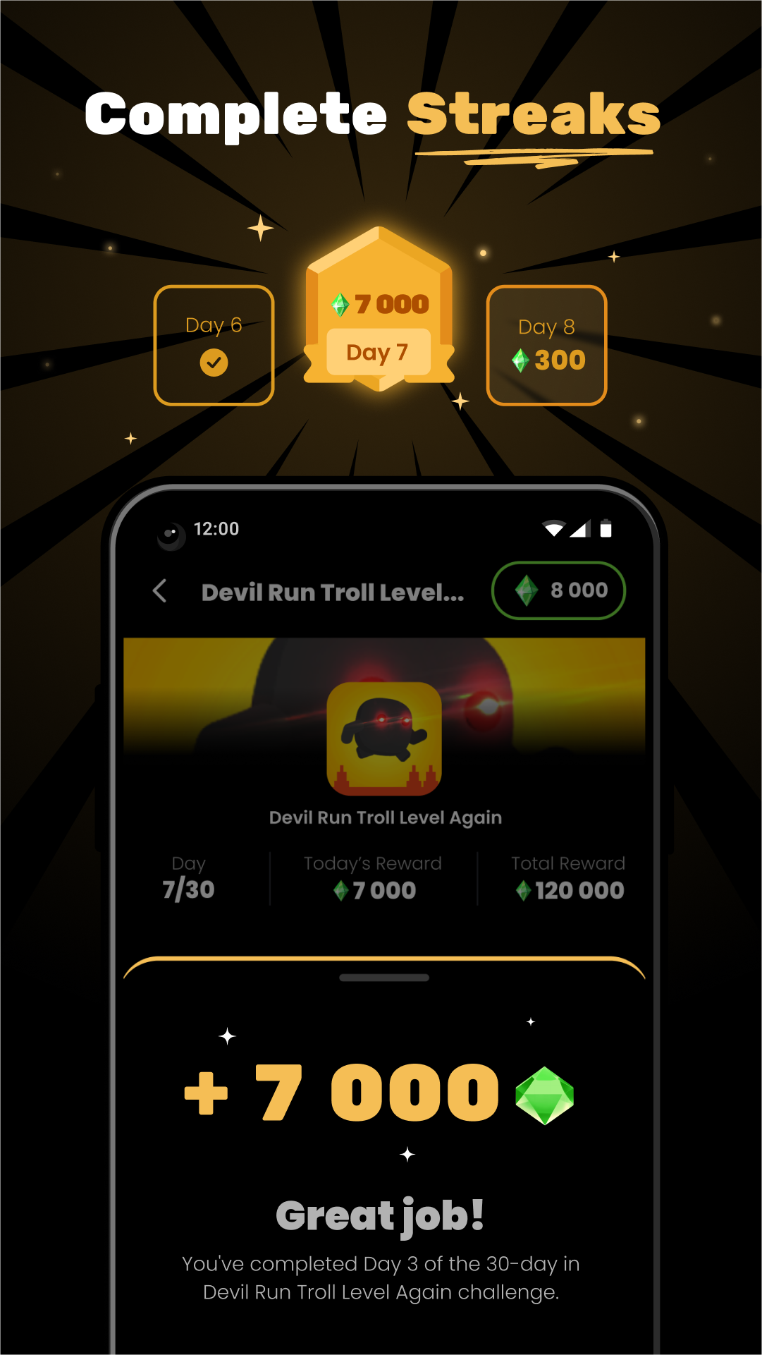 اسکرین شات 3 برنامه Cash Giraffe: Games & Rewards