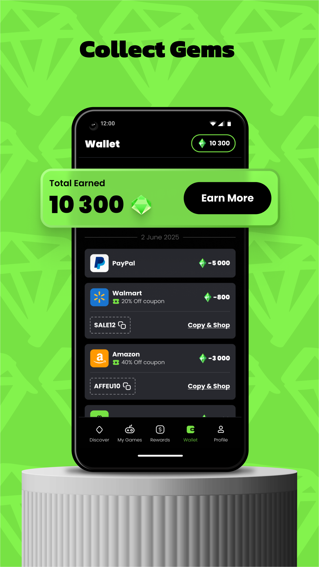 اسکرین شات 4 برنامه Cash Giraffe: Games & Rewards
