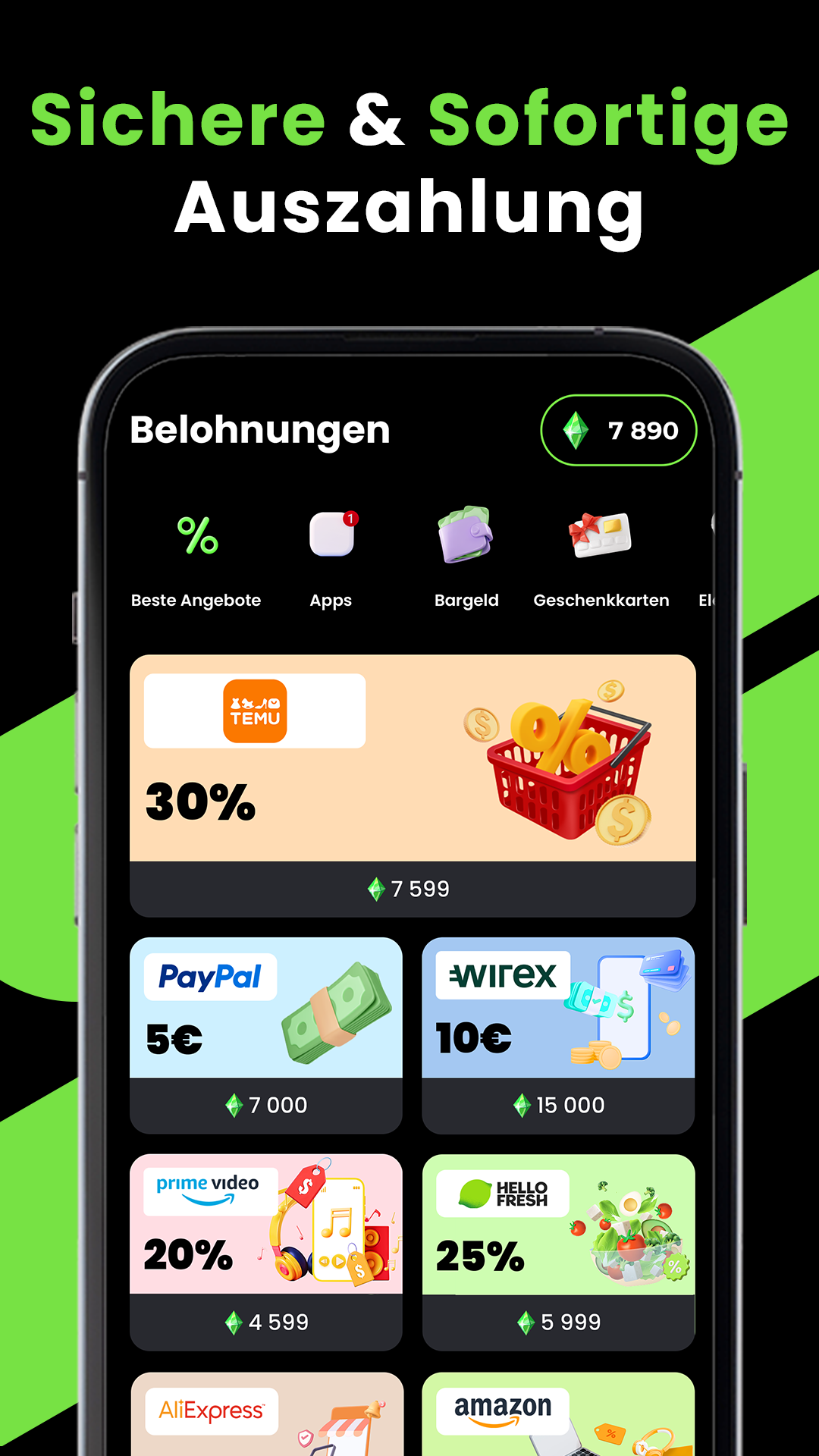 اسکرین شات 5 برنامه Bonus Held: Geld Verdienen