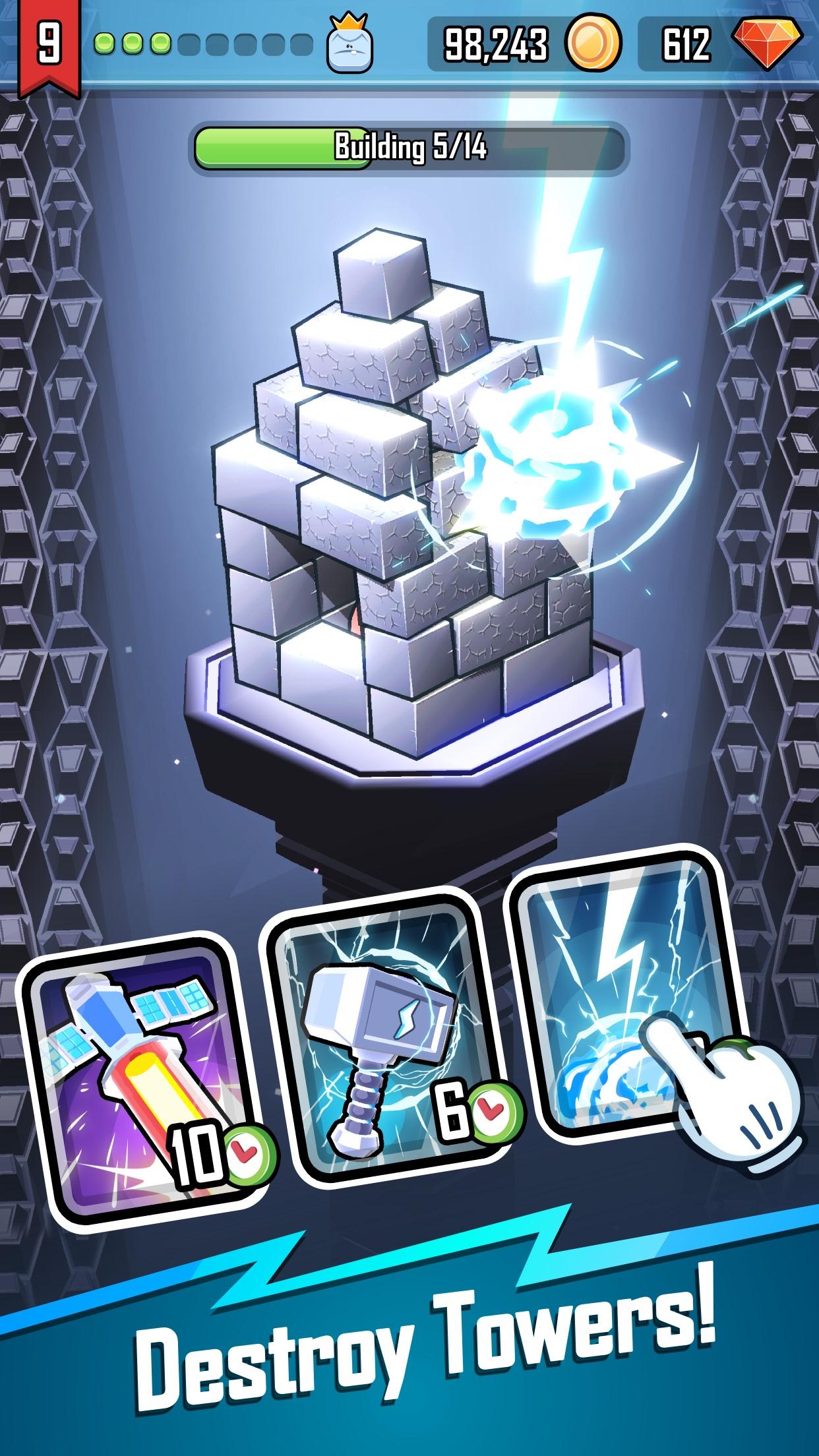 اسکرین شات 1 بازی Crush Castle: Idle Tycoon Game