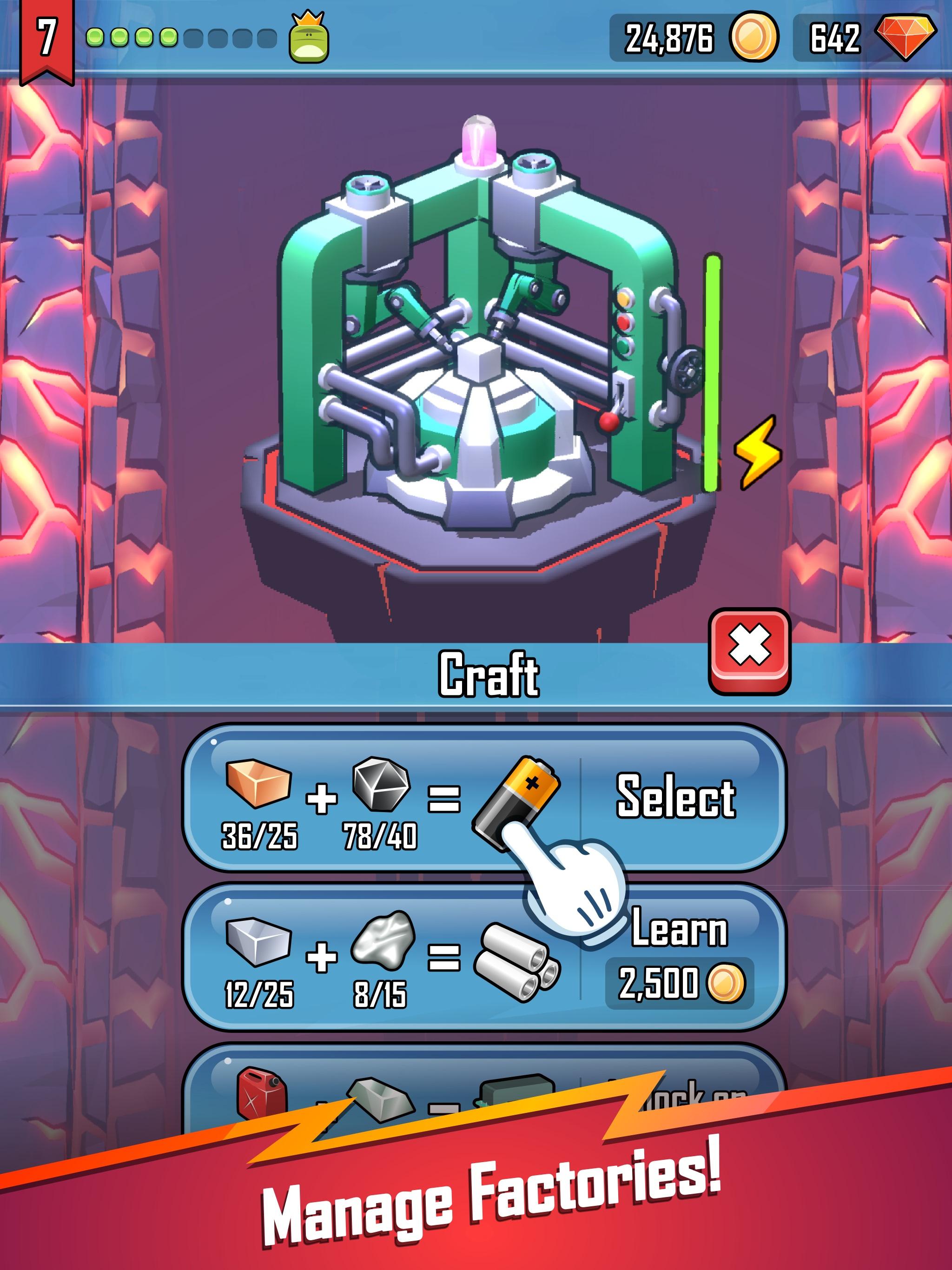 اسکرین شات 2 بازی Crush Castle: Idle Tycoon Game