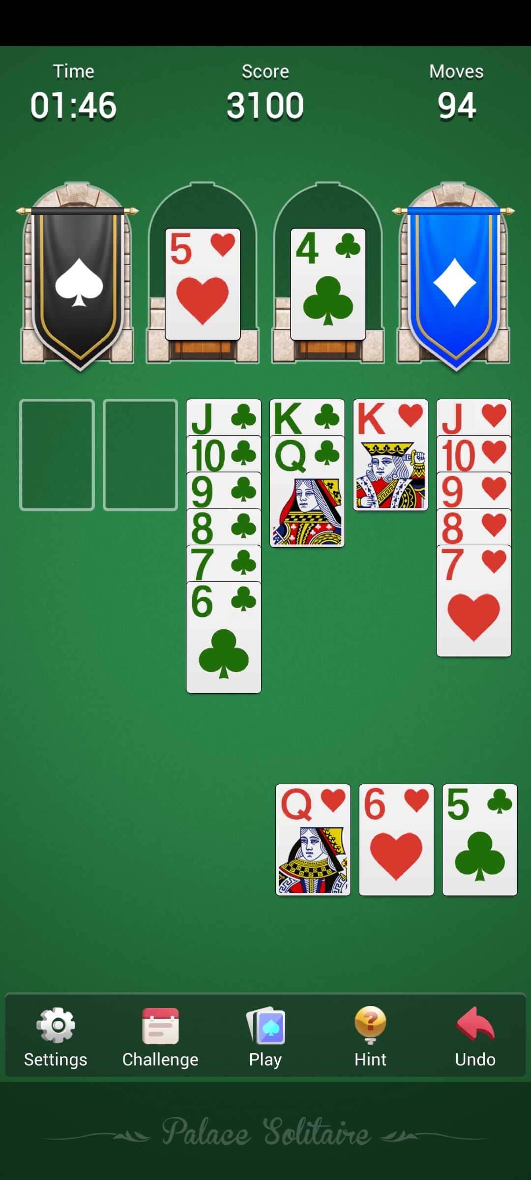 اسکرین شات 2 بازی Palace Solitaire - Card Games