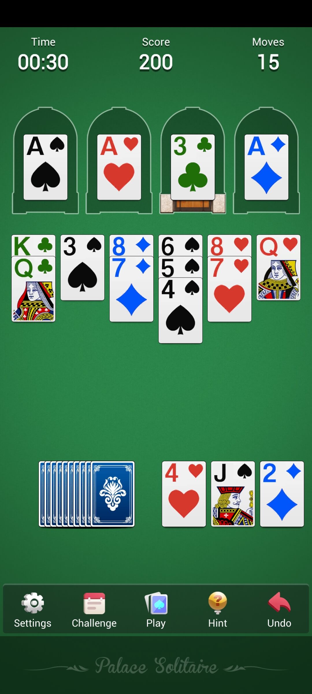 اسکرین شات 1 بازی Palace Solitaire - Card Games