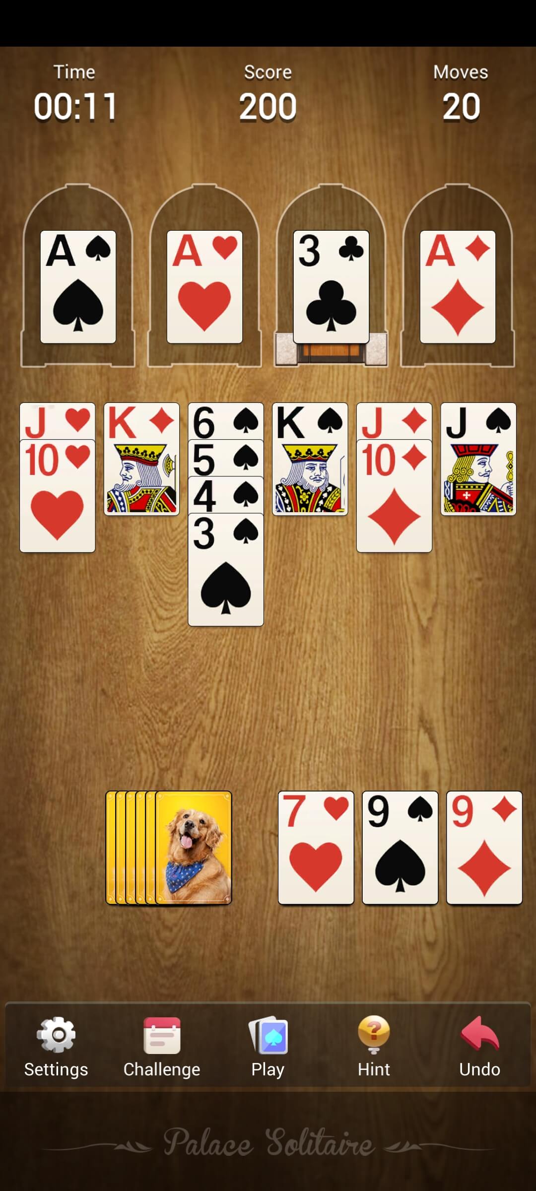 اسکرین شات 4 بازی Palace Solitaire - Card Games