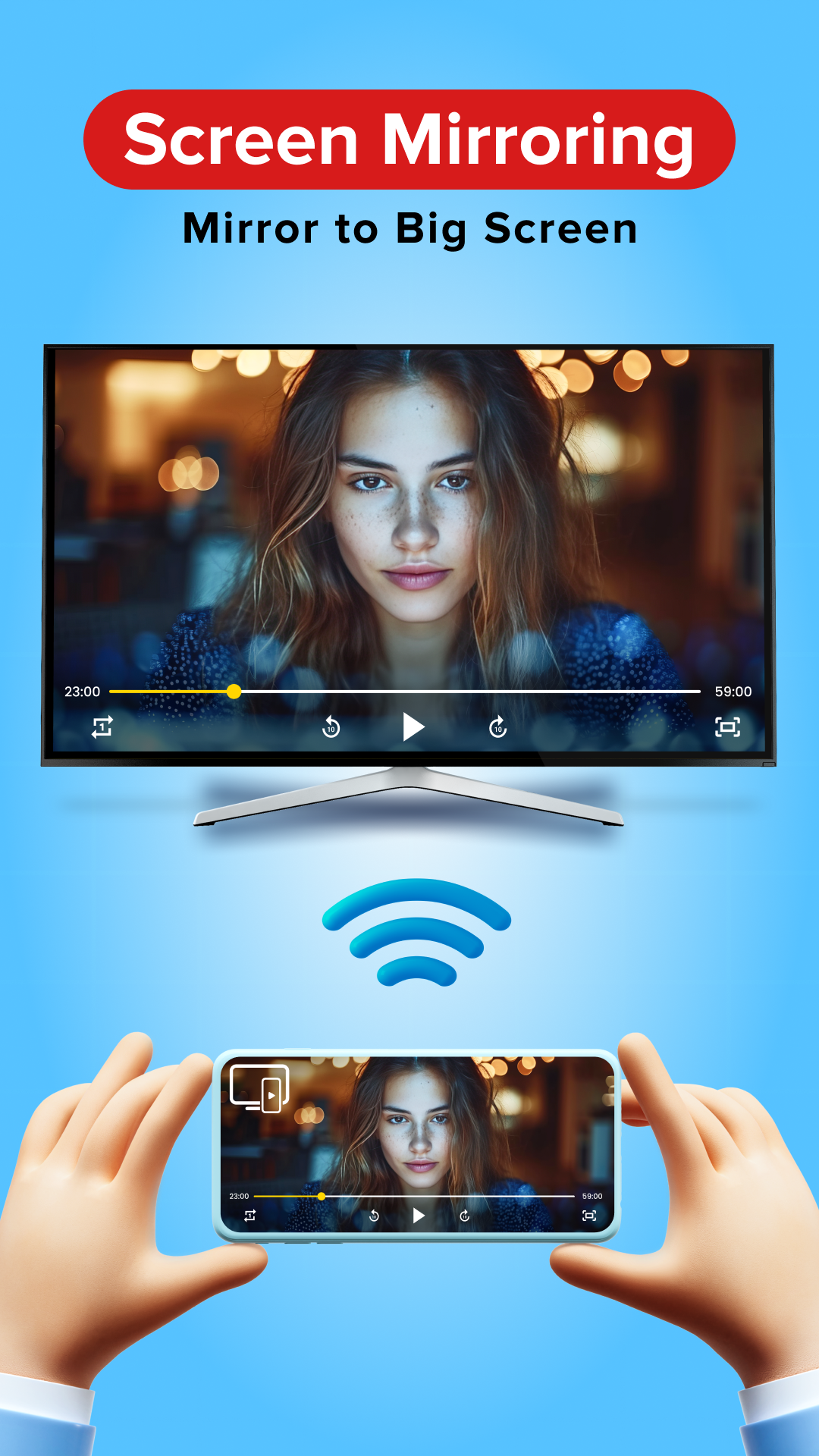 اسکرین شات 3 برنامه Cast to Chromecast, Roku, & TV