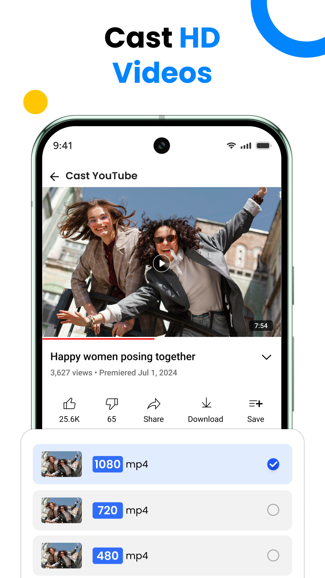 اسکرین شات 4 برنامه Cast to Chromecast, Roku, & TV