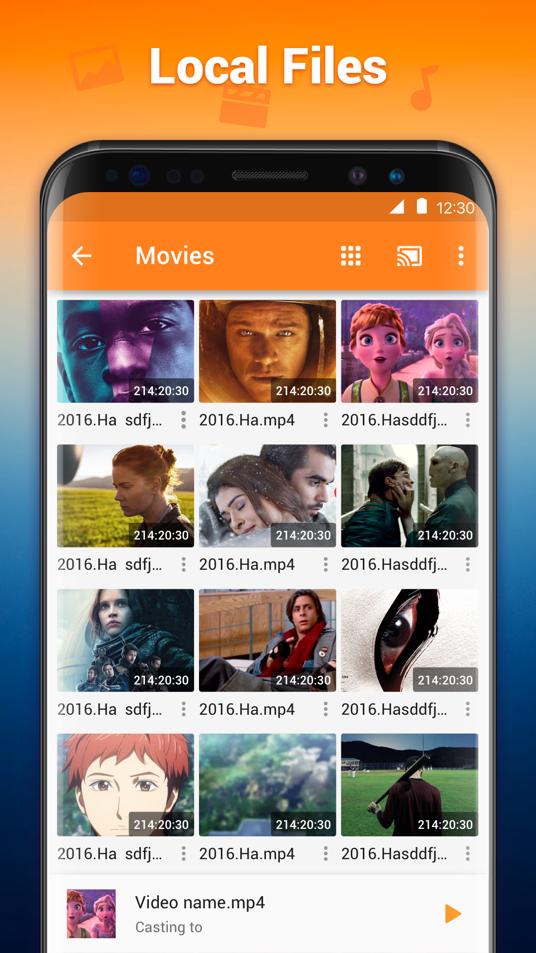 اسکرین شات 4 برنامه Cast to TV/Chromecast/Roku