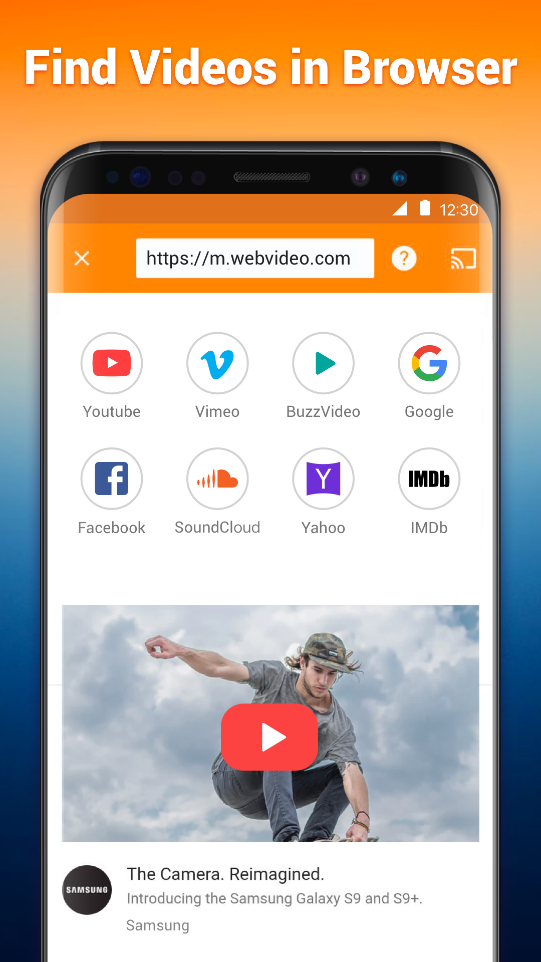 اسکرین شات 2 برنامه Cast to TV/Chromecast/Roku