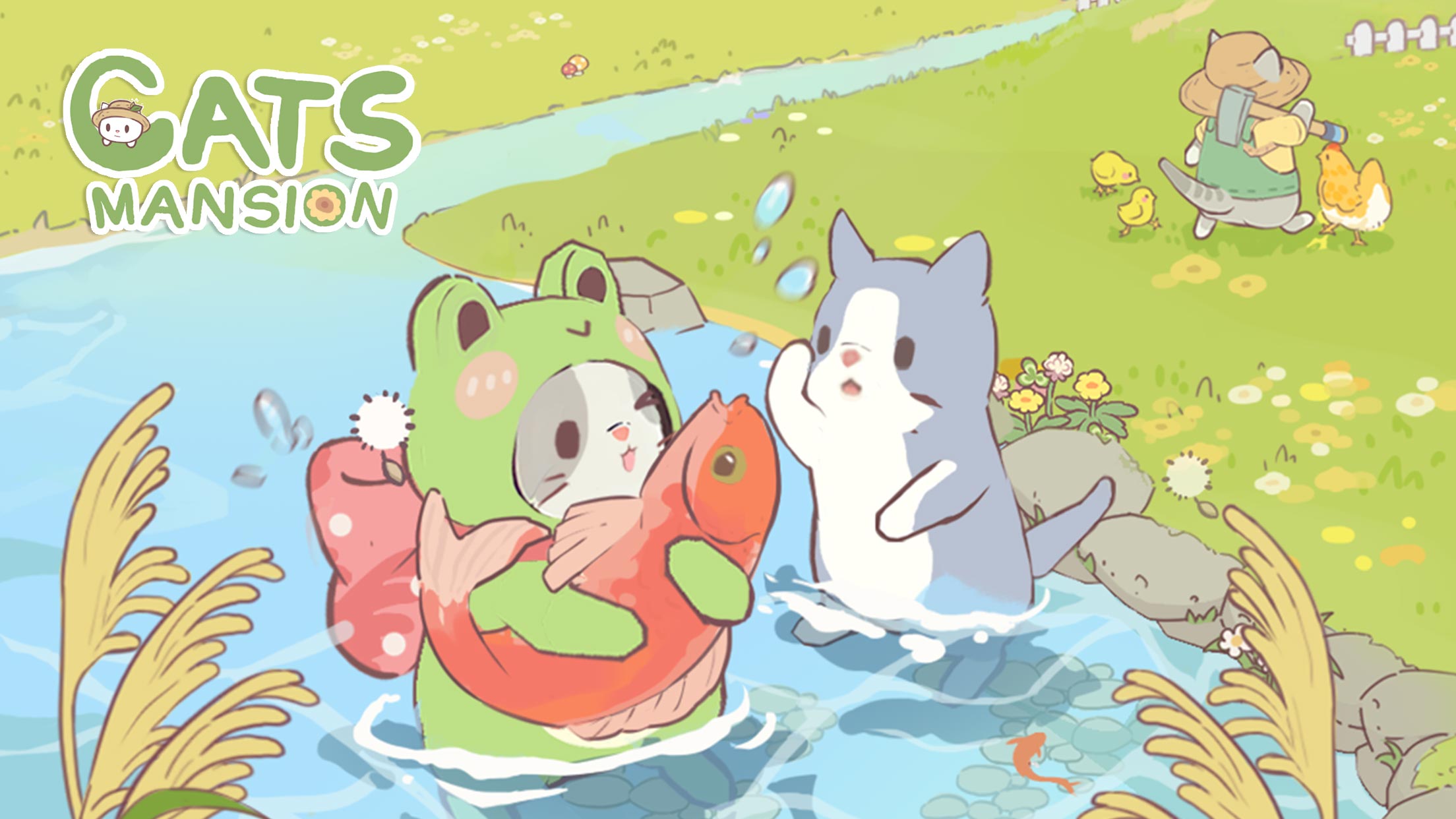 اسکرین شات 6 بازی Cats Mansion: Cat Games
