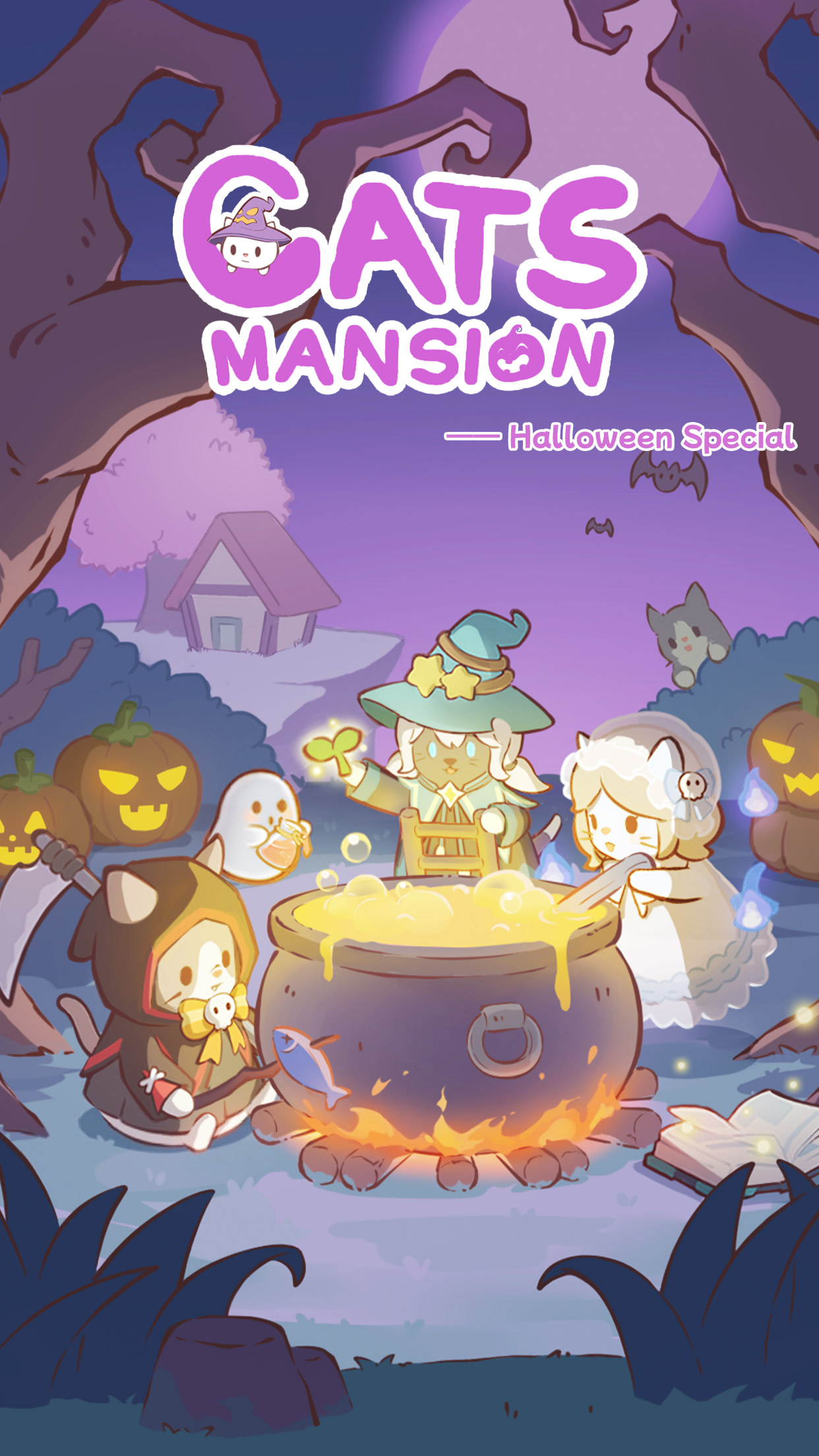 اسکرین شات 1 بازی Cats Mansion: Cat Games