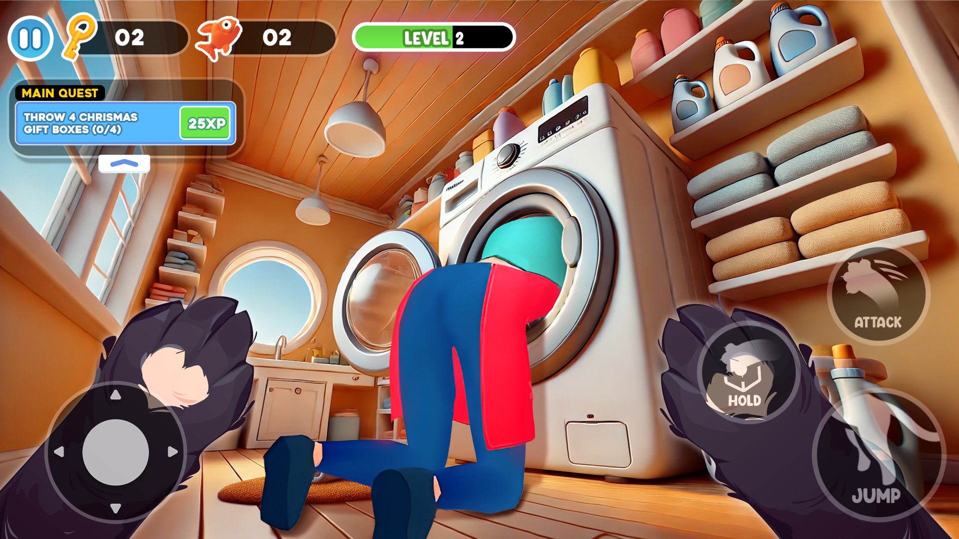 اسکرین شات 2 بازی Cat Simulator: Paws & Pranks