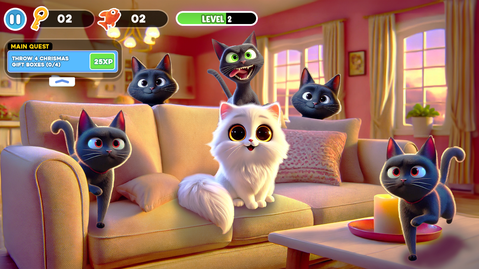 اسکرین شات 6 بازی Cat Simulator: Paws & Pranks