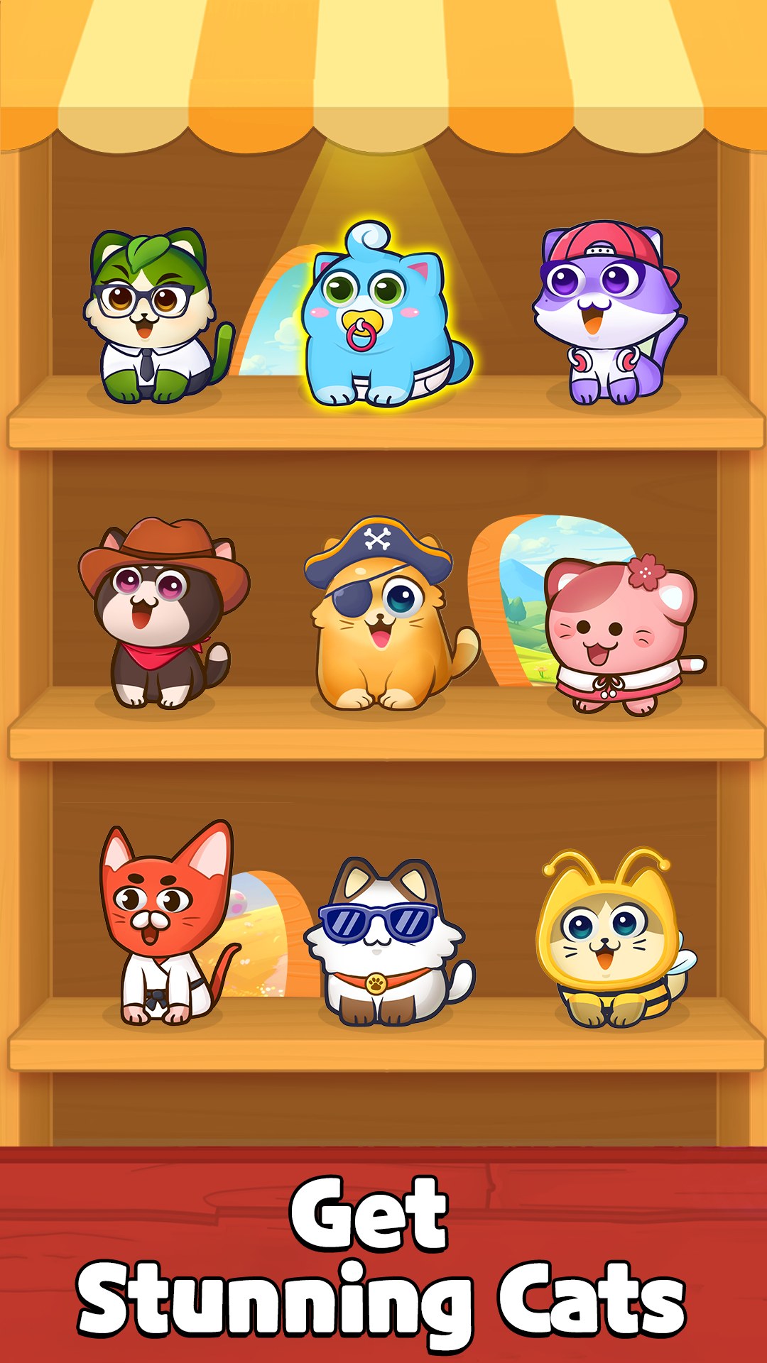 اسکرین شات 6 بازی Cat Sort Puzzle: Cute Pet Game