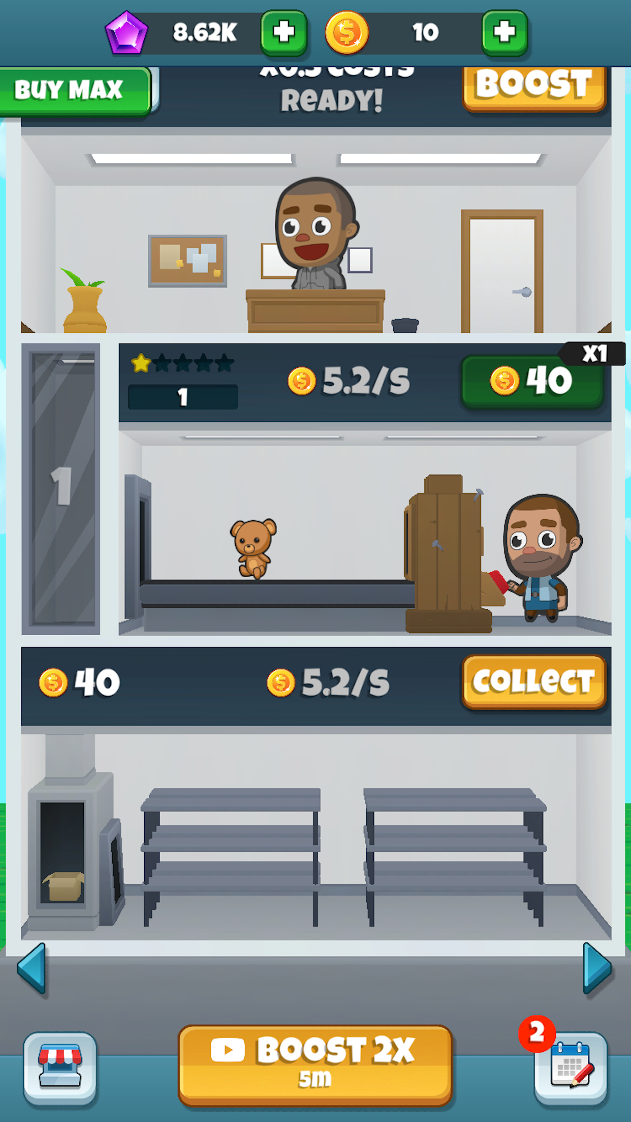 اسکرین شات 4 بازی Time Factory Inc - Idle Tycoon