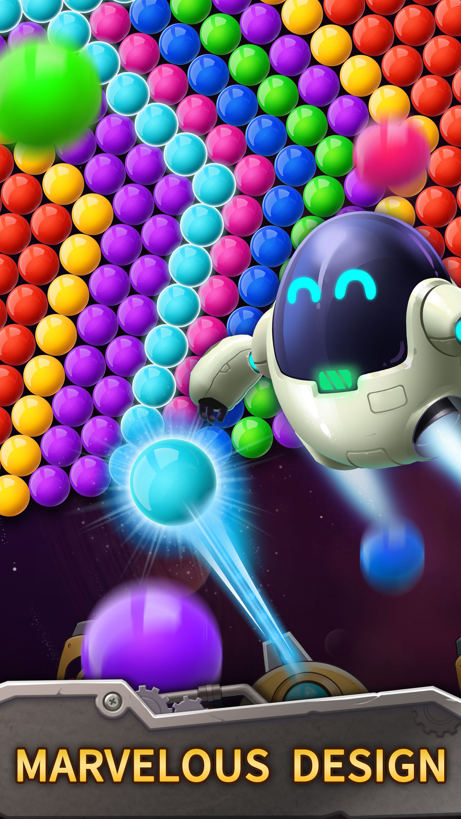 اسکرین شات 3 بازی Bubble Shooter - Galaxy Pop