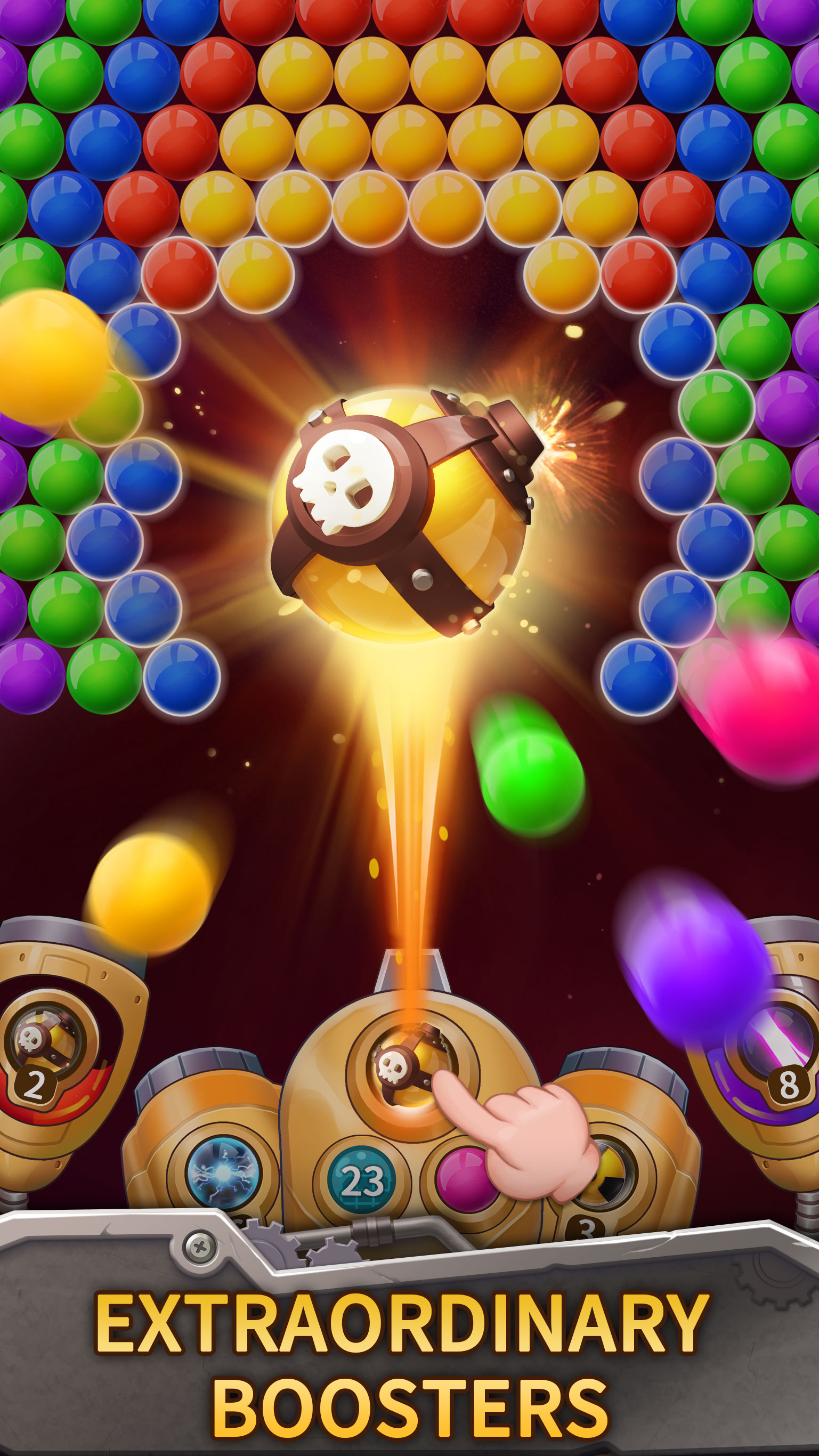 اسکرین شات 7 بازی Bubble Shooter - Galaxy Pop