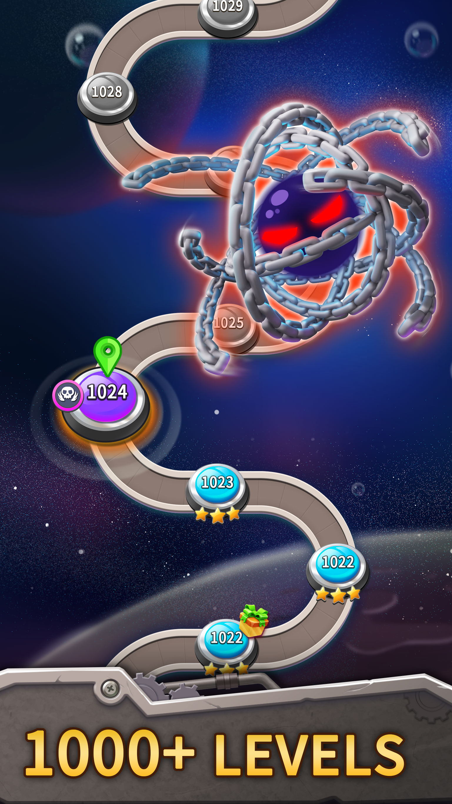 اسکرین شات 8 بازی Bubble Shooter - Galaxy Pop