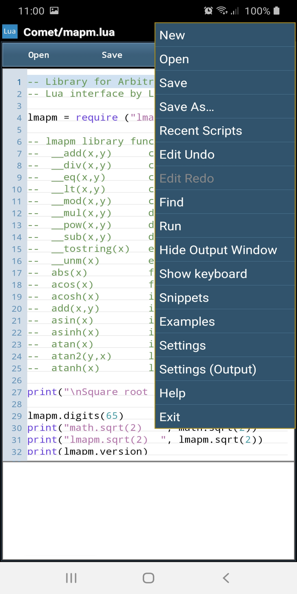 اسکرین شات 2 برنامه Comet