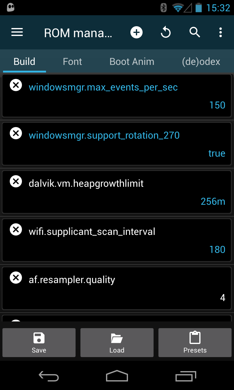 اسکرین شات 2 برنامه 3C ROM Manager (root)