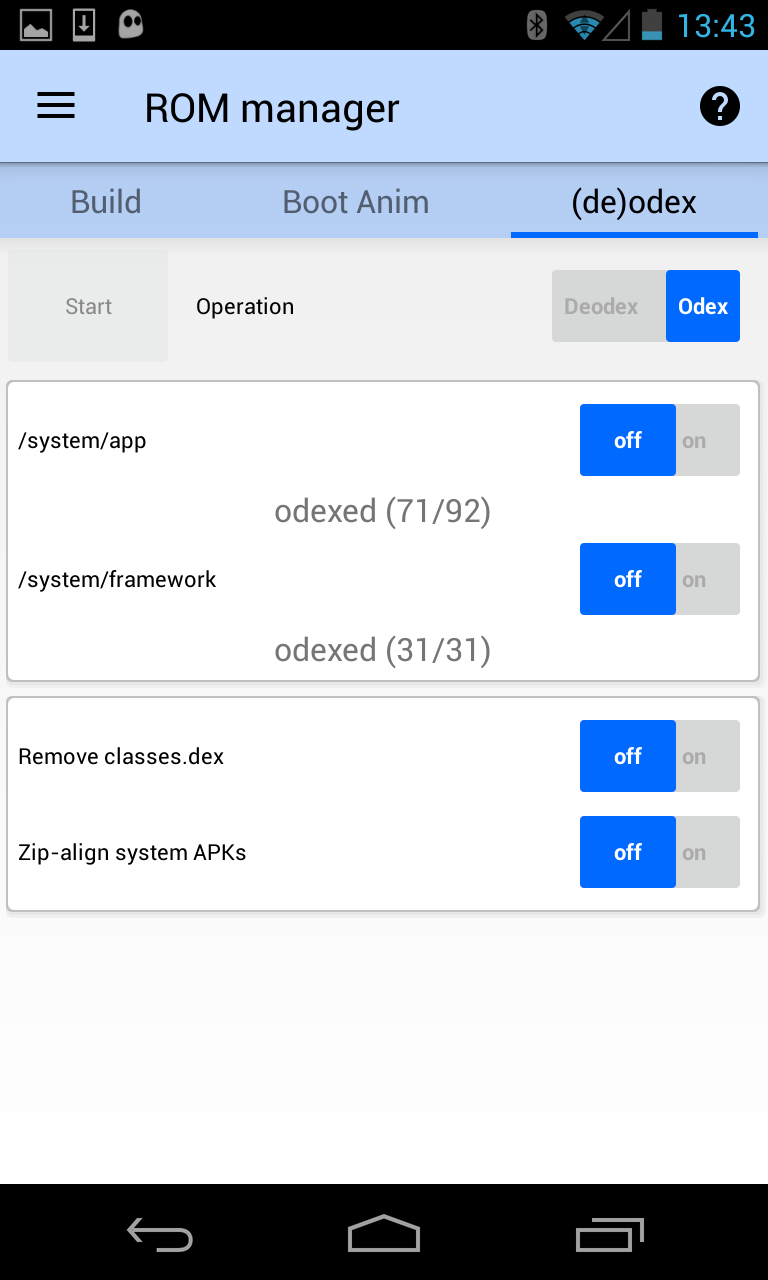 اسکرین شات 4 برنامه 3C ROM Manager (root)