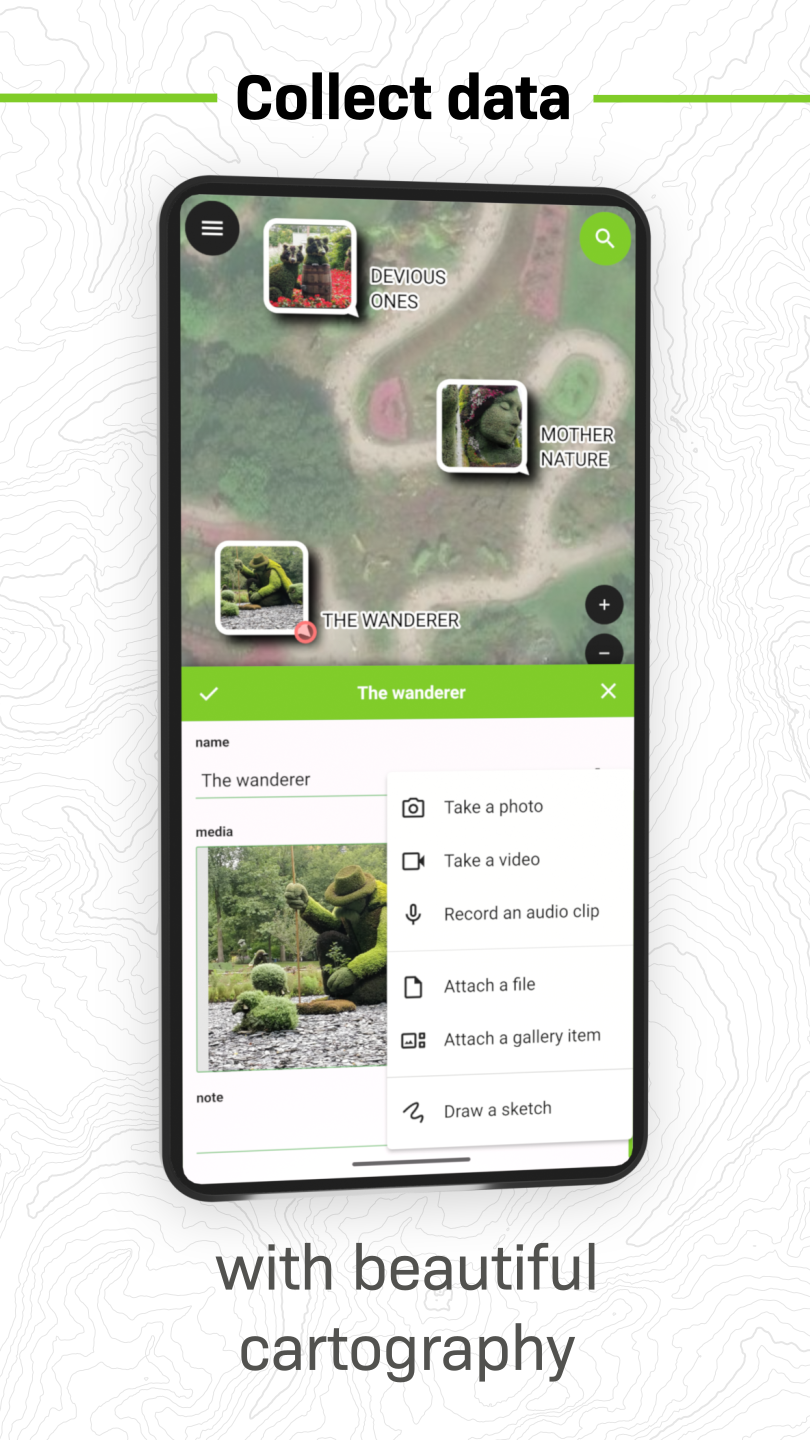 اسکرین شات 3 برنامه QField for QGIS