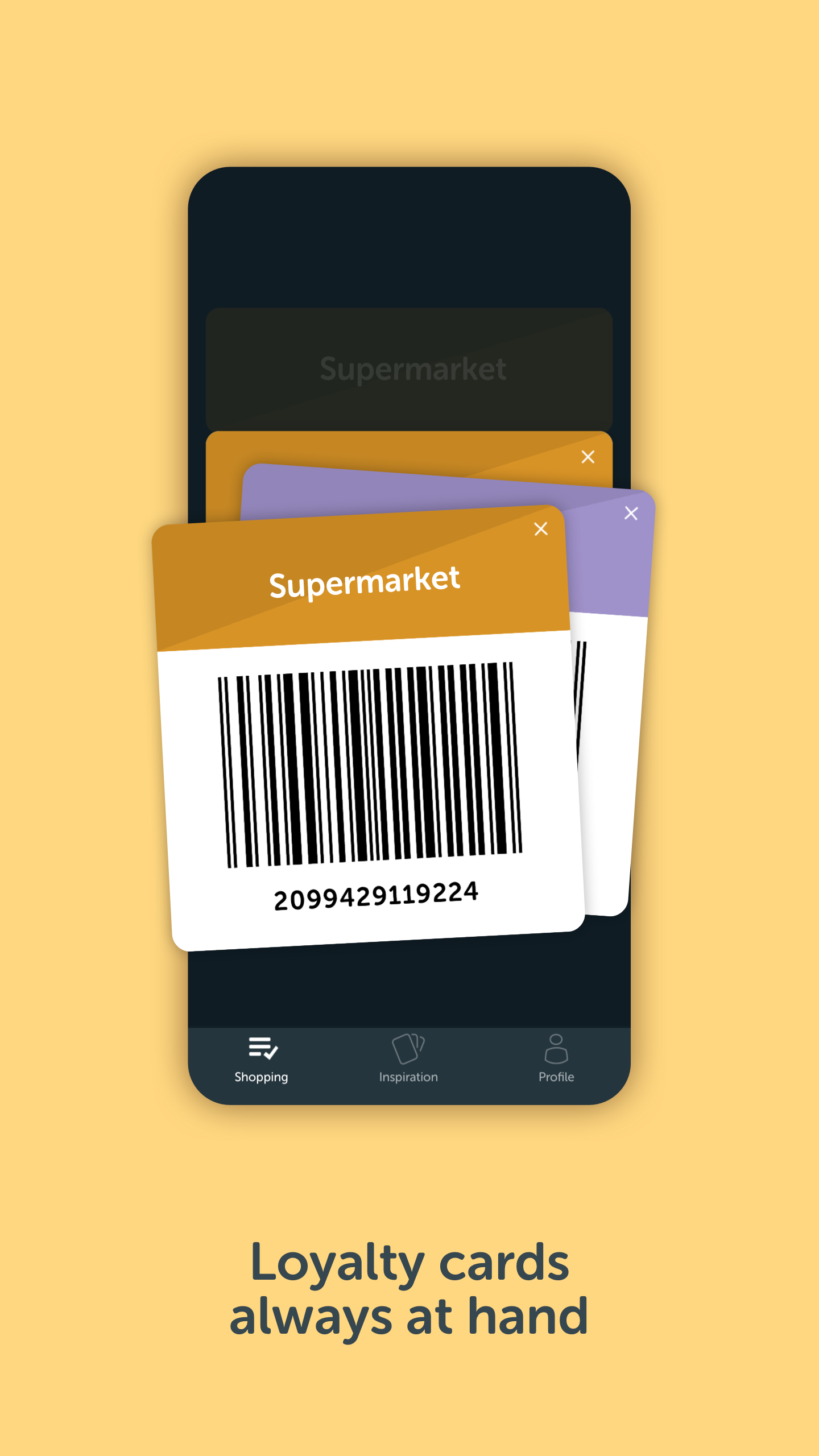 اسکرین شات 8 برنامه Bring! Grocery Shopping List