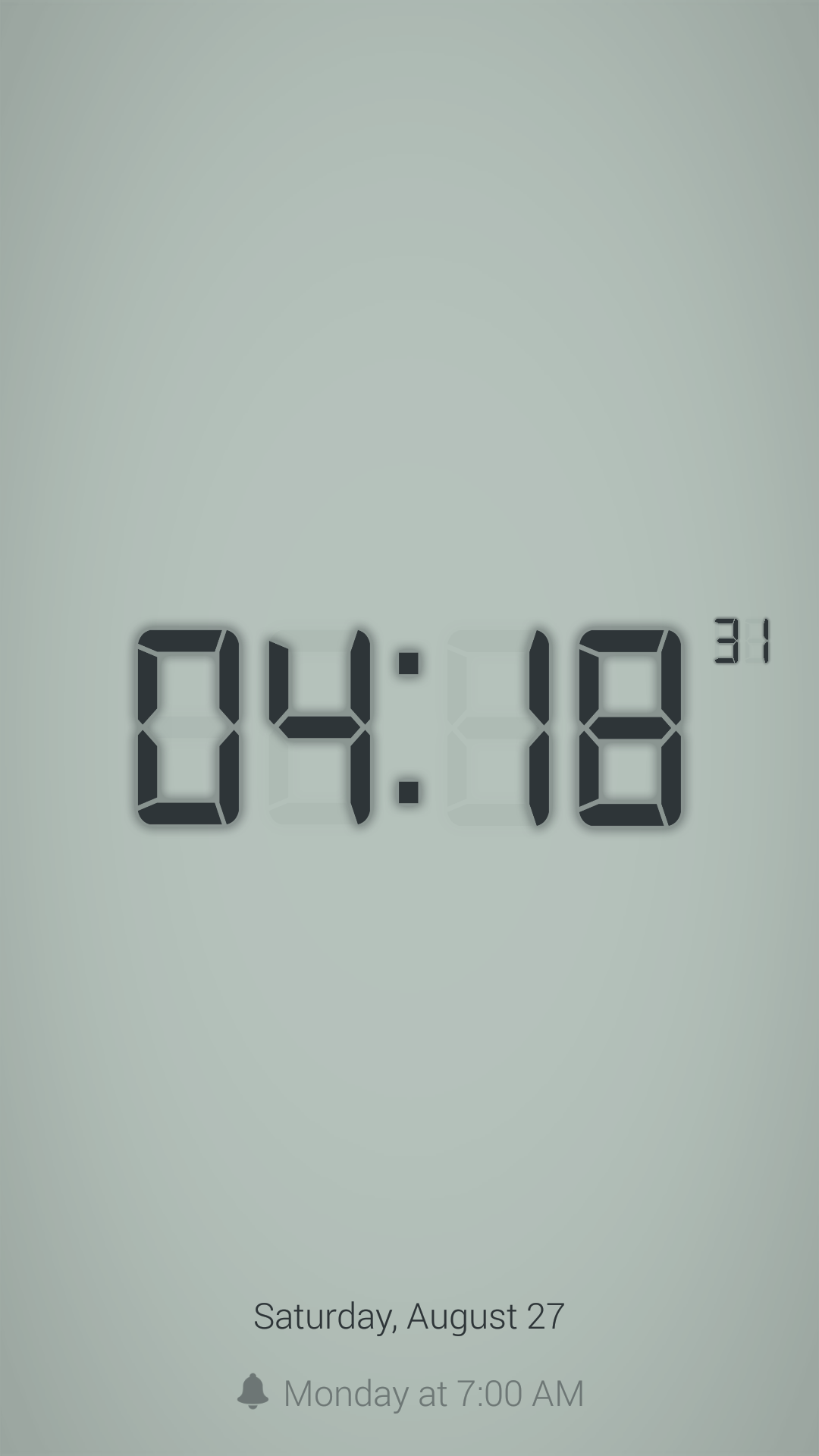 اسکرین شات 6 برنامه Alarm Clock XL