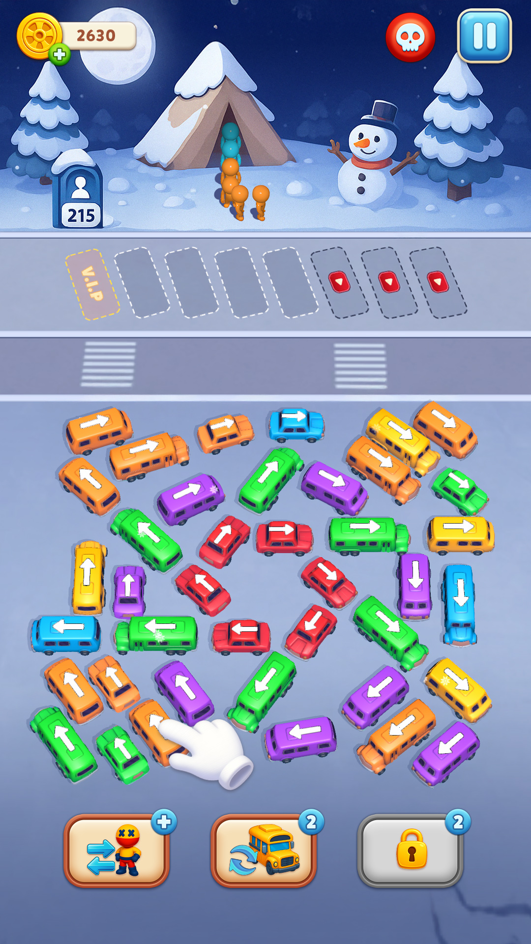 اسکرین شات 2 بازی Bus Chaos: Traffic Escape