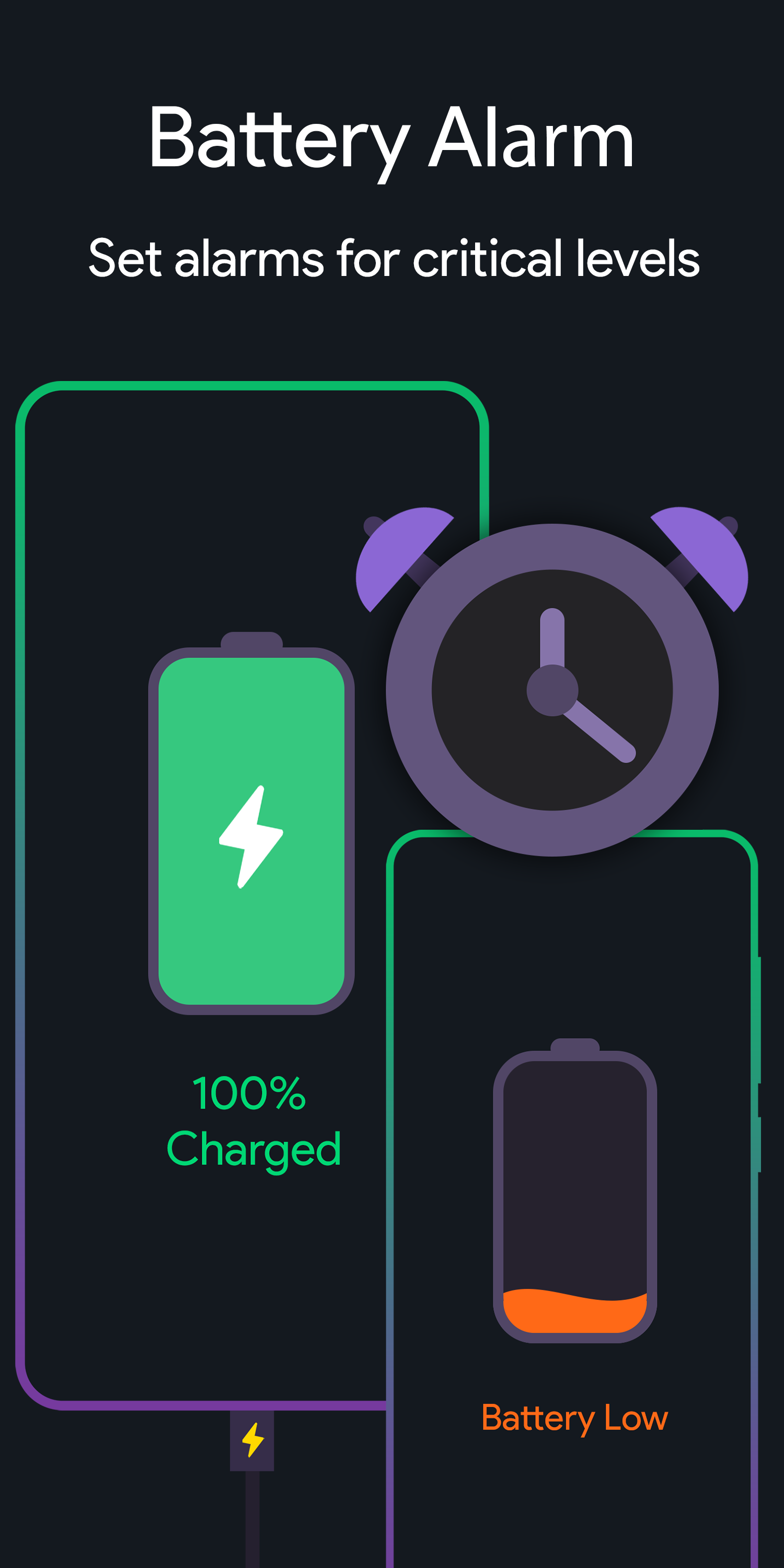 اسکرین شات 5 برنامه Smart Charging - Battery Alarm