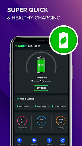 اسکرین شات 1 برنامه Fast Charging 2020