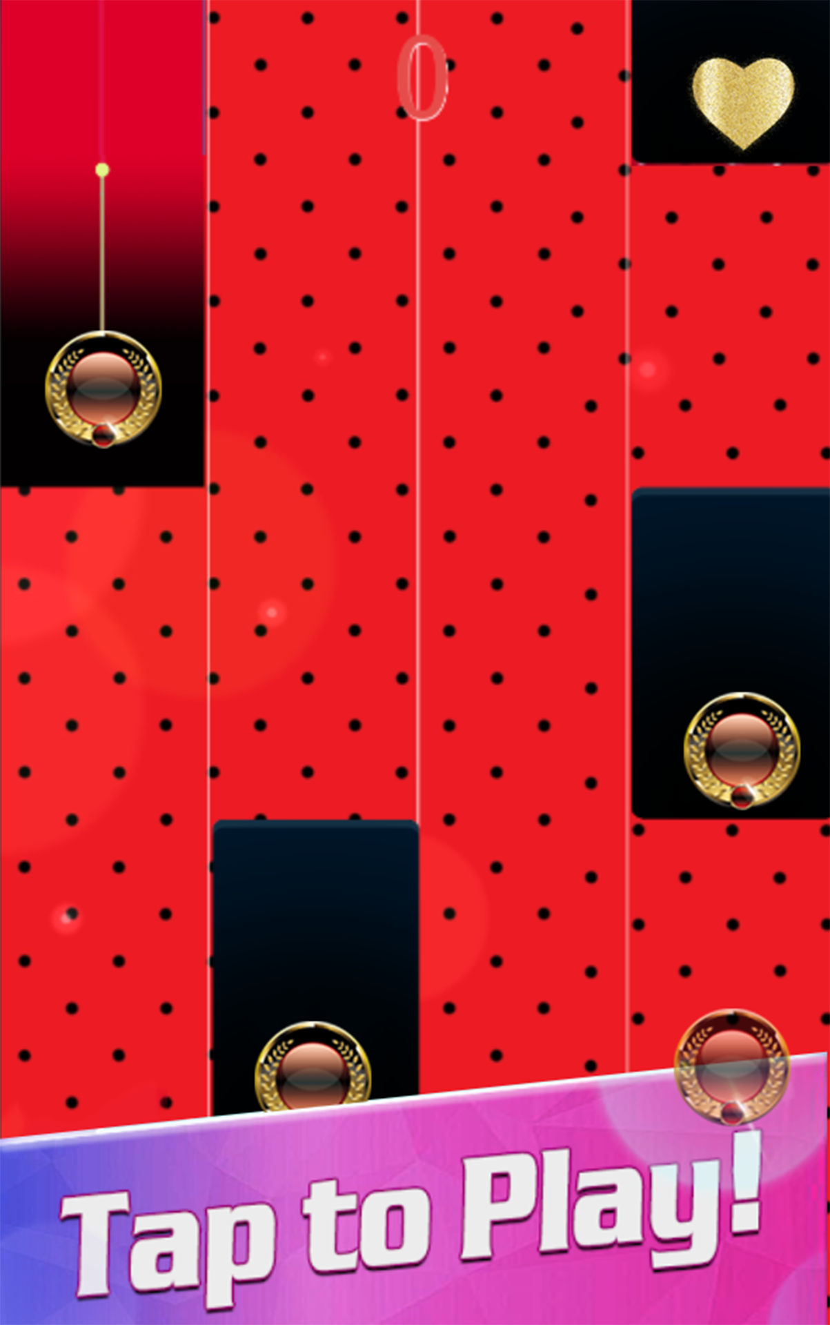 اسکرین شات 4 برنامه Piano Ladybird Tiles