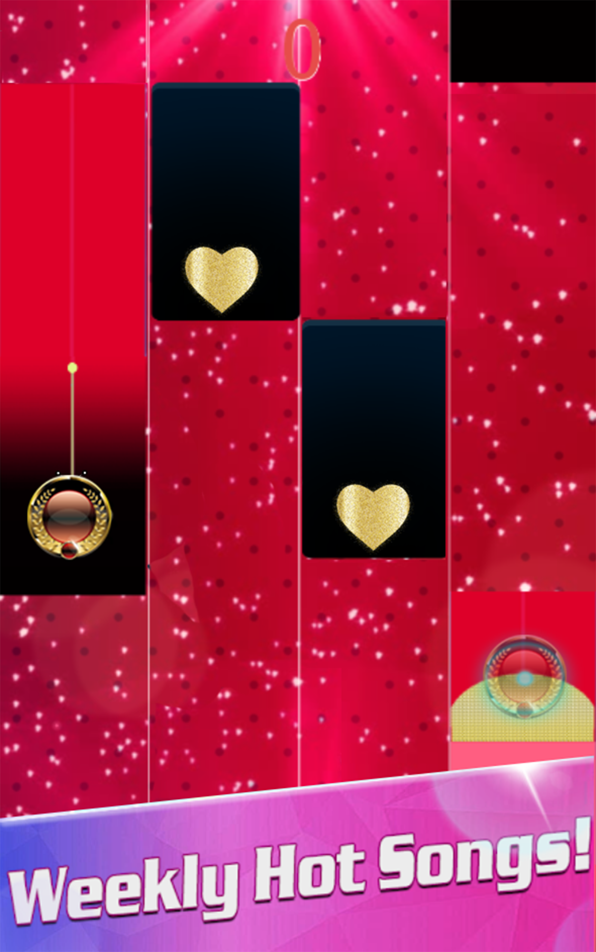 اسکرین شات 1 برنامه Piano Ladybird Tiles