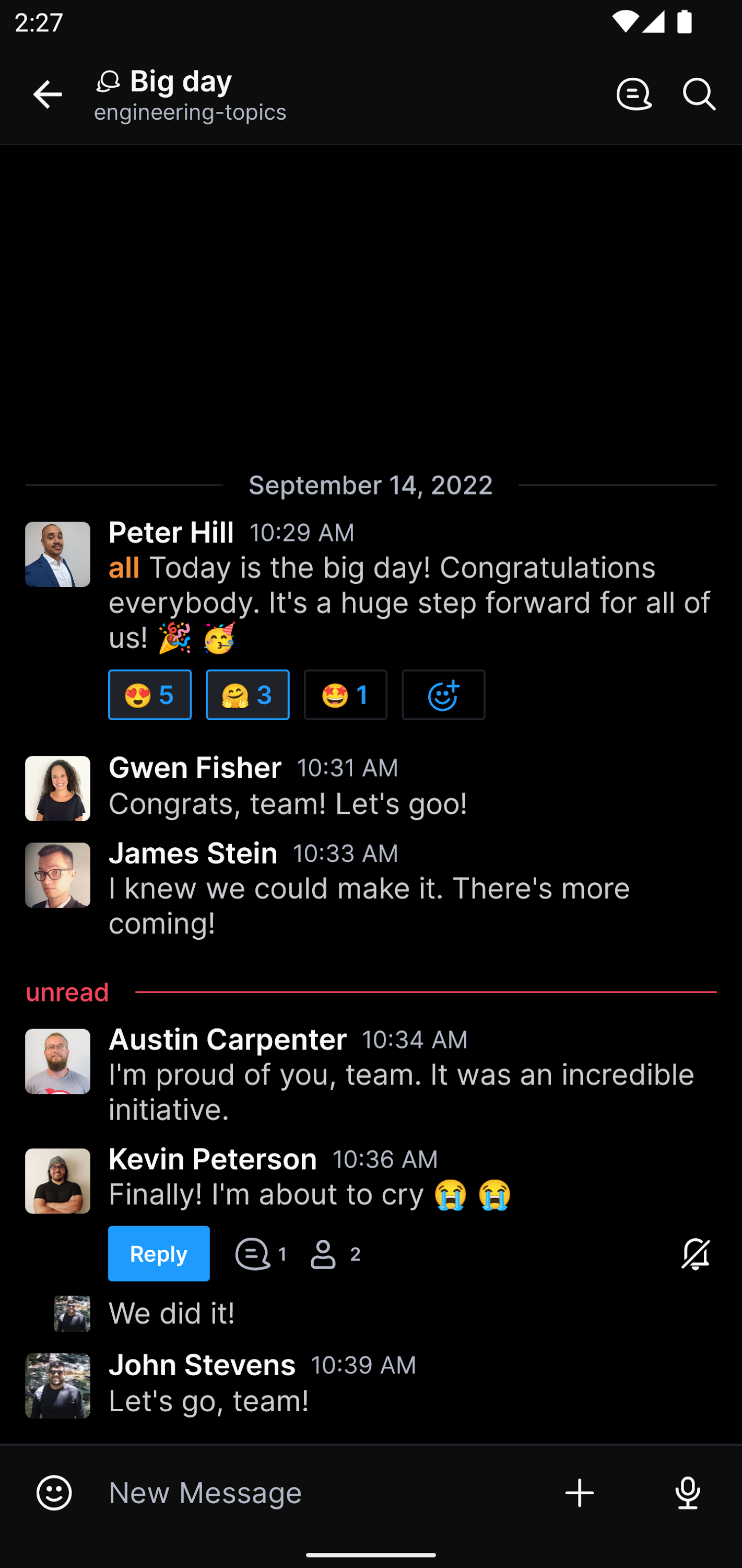 اسکرین شات 3 برنامه Rocket.Chat