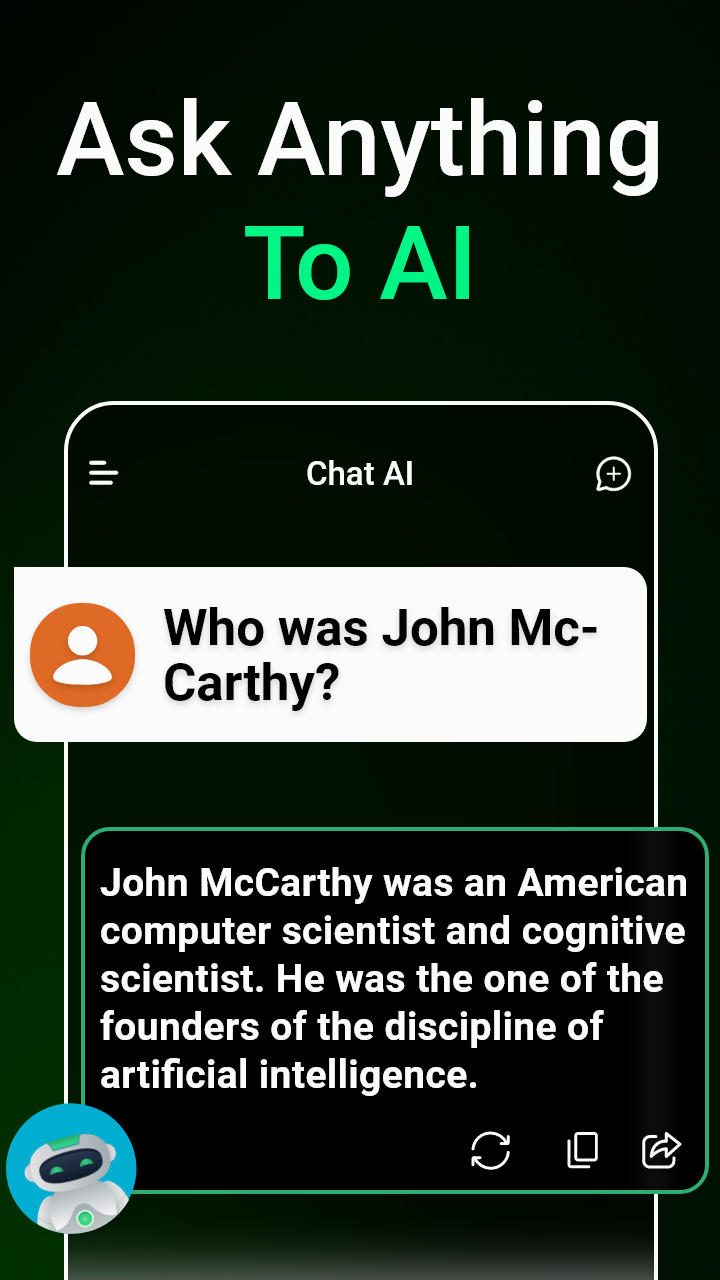 اسکرین شات 2 برنامه ChatBot - AI Chat Assistant