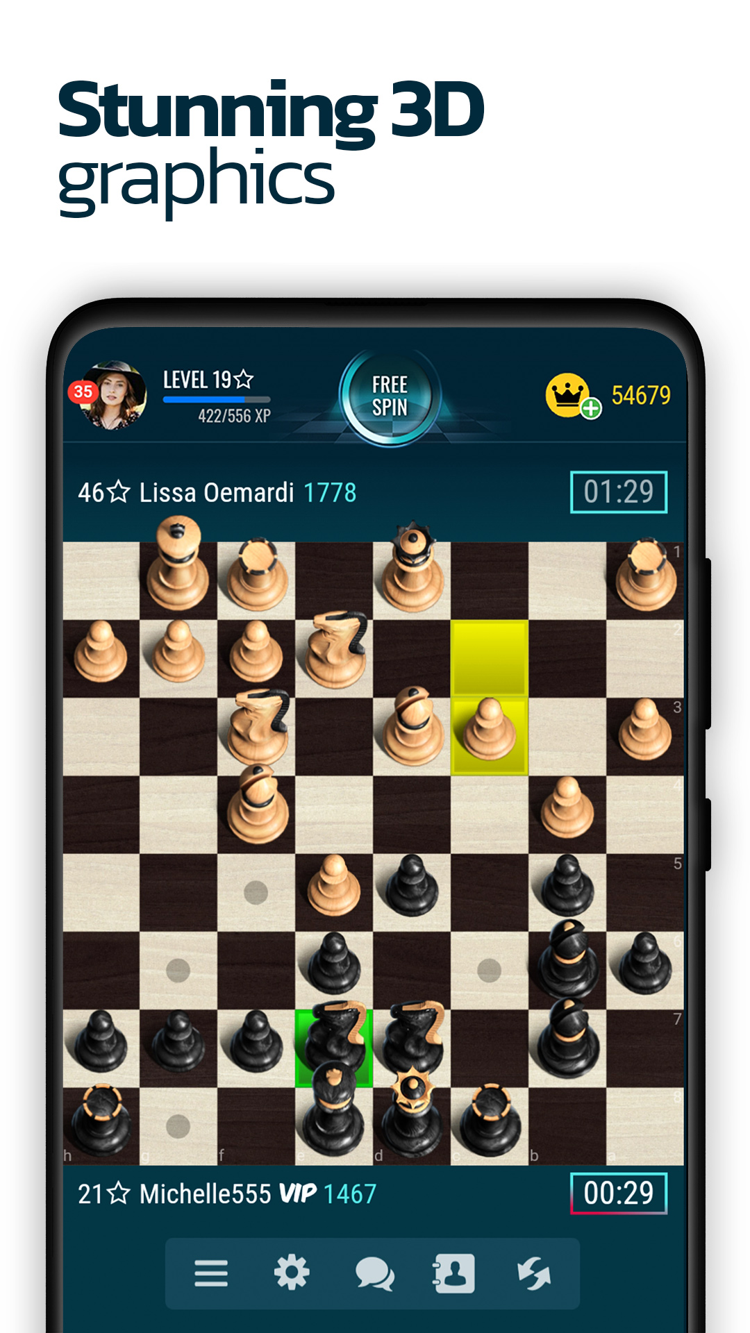 اسکرین شات 1 بازی Chess Online