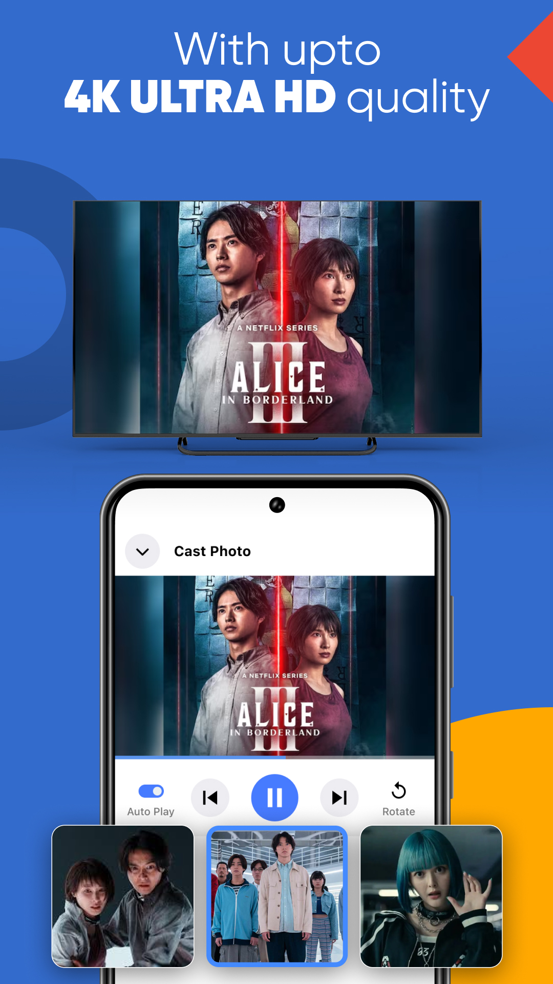 اسکرین شات 4 برنامه Remote & Chromecast TV CASTify