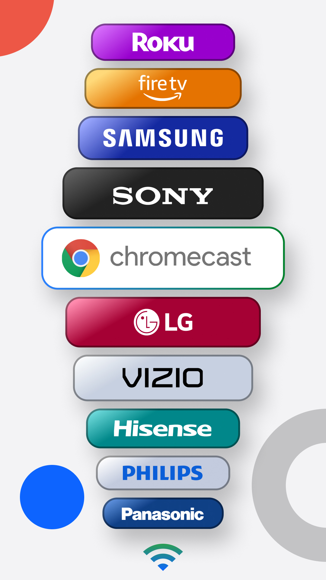 اسکرین شات 2 برنامه Remote & Chromecast TV CASTify
