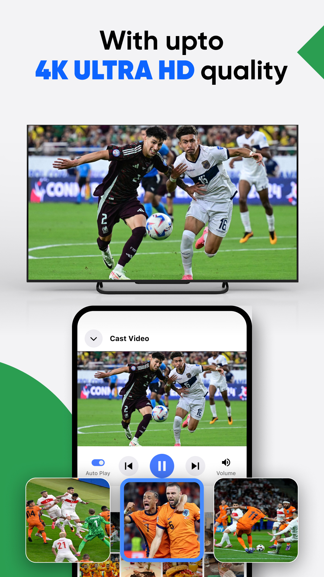 اسکرین شات 5 برنامه Remote & Chromecast TV CASTify