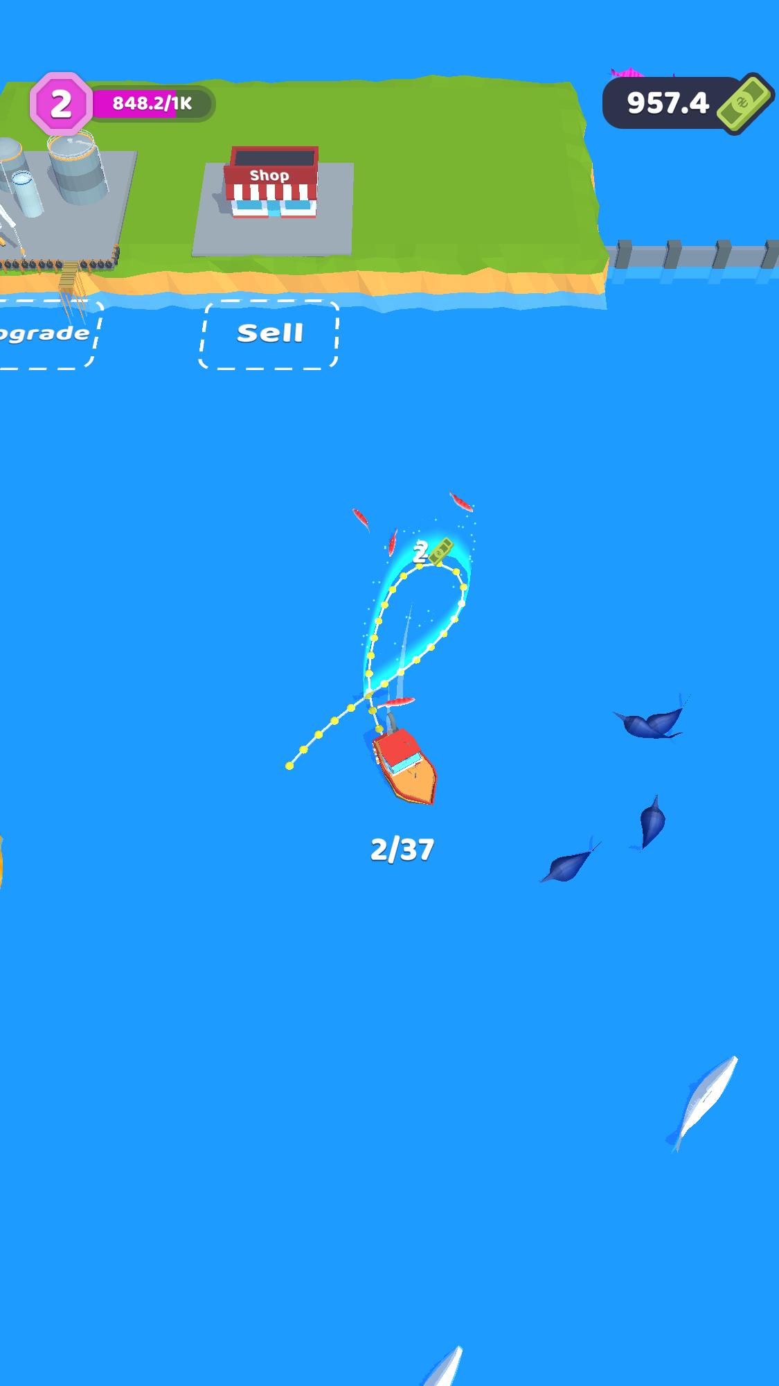 اسکرین شات 1 بازی Circle the Fish