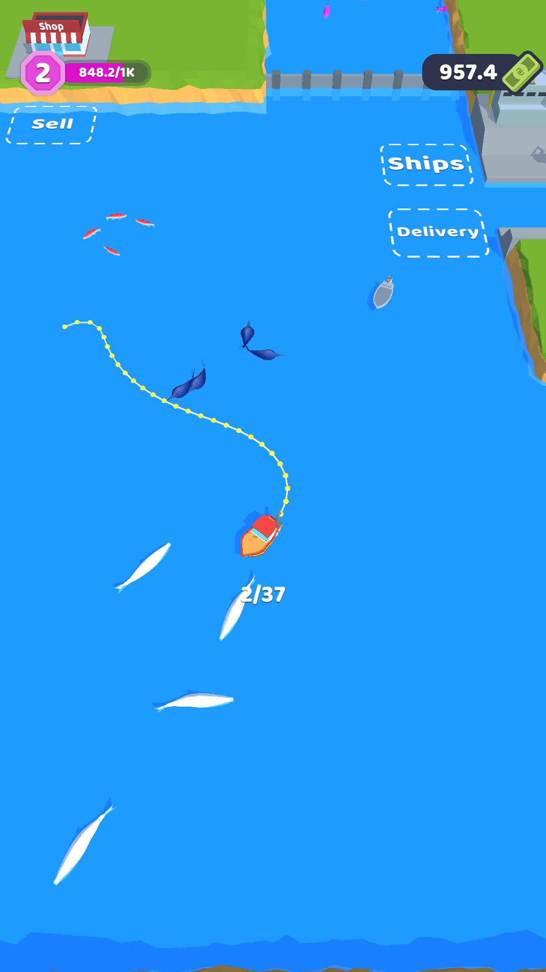 اسکرین شات 2 بازی Circle the Fish