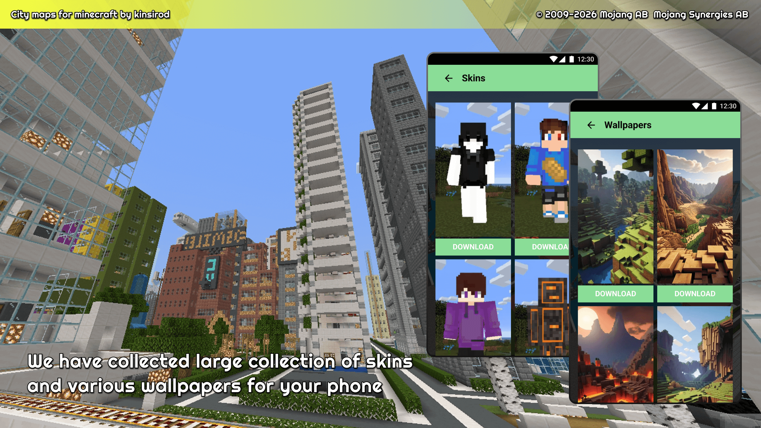 اسکرین شات 3 برنامه city maps for minecraft