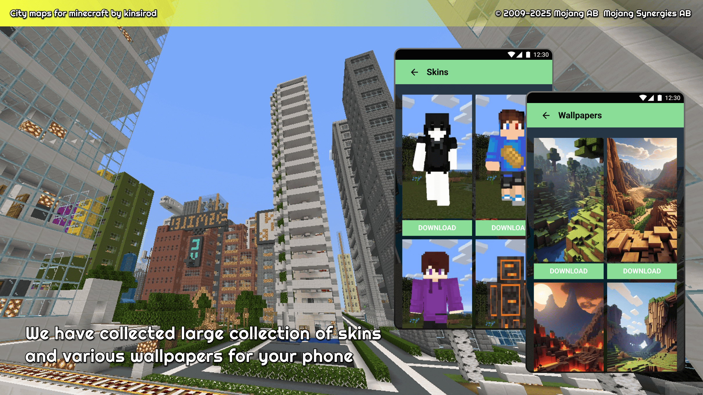 اسکرین شات 3 برنامه city maps for minecraft