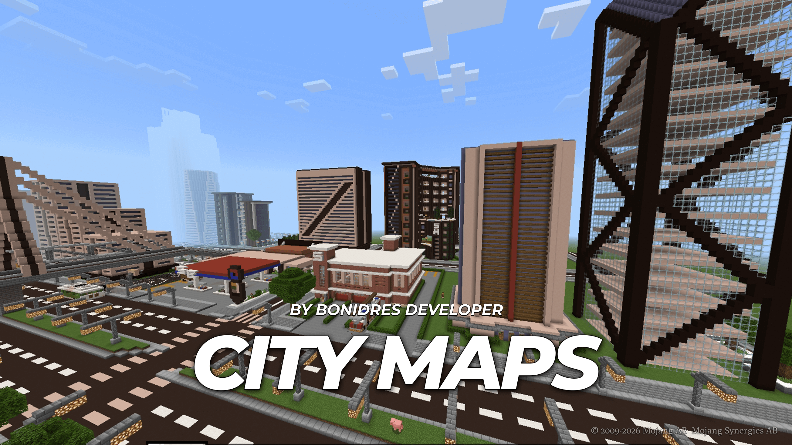 اسکرین شات 1 برنامه city for minecraft