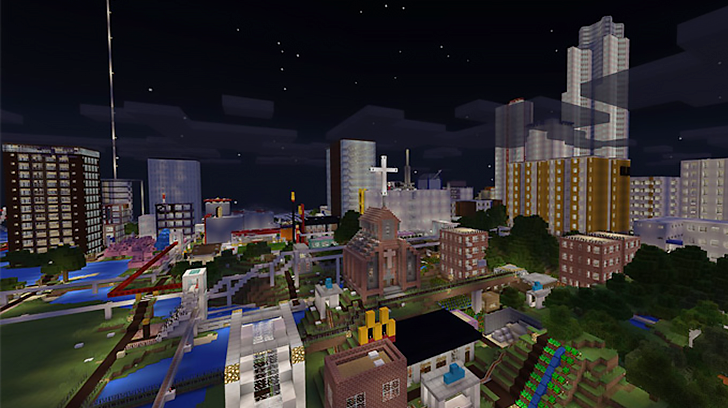 اسکرین شات 2 برنامه City maps for MCPE