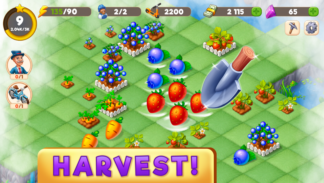 اسکرین شات 1 بازی Mergington Town: Merge & Build