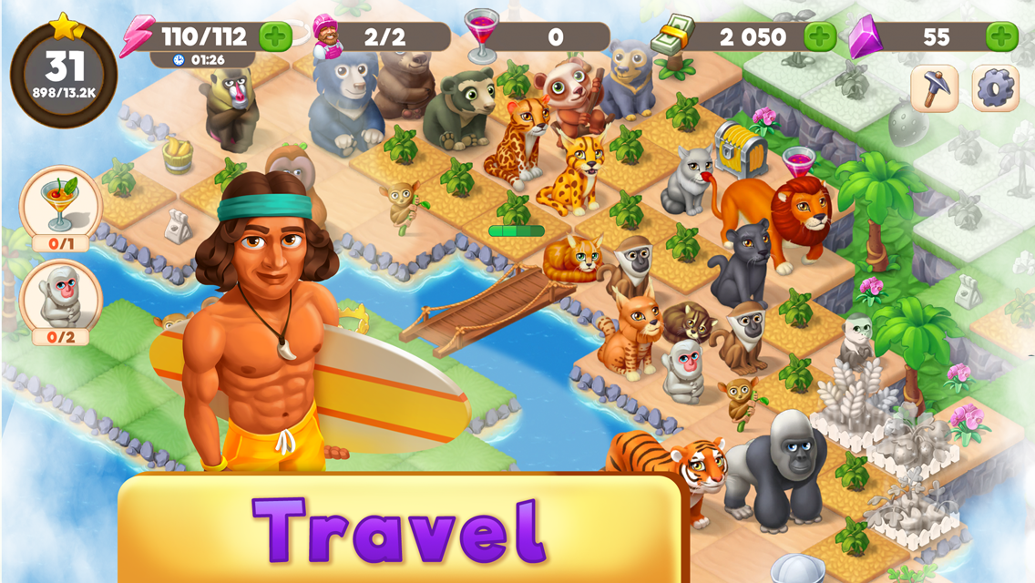 اسکرین شات 5 بازی Mergington Town: Merge & Build