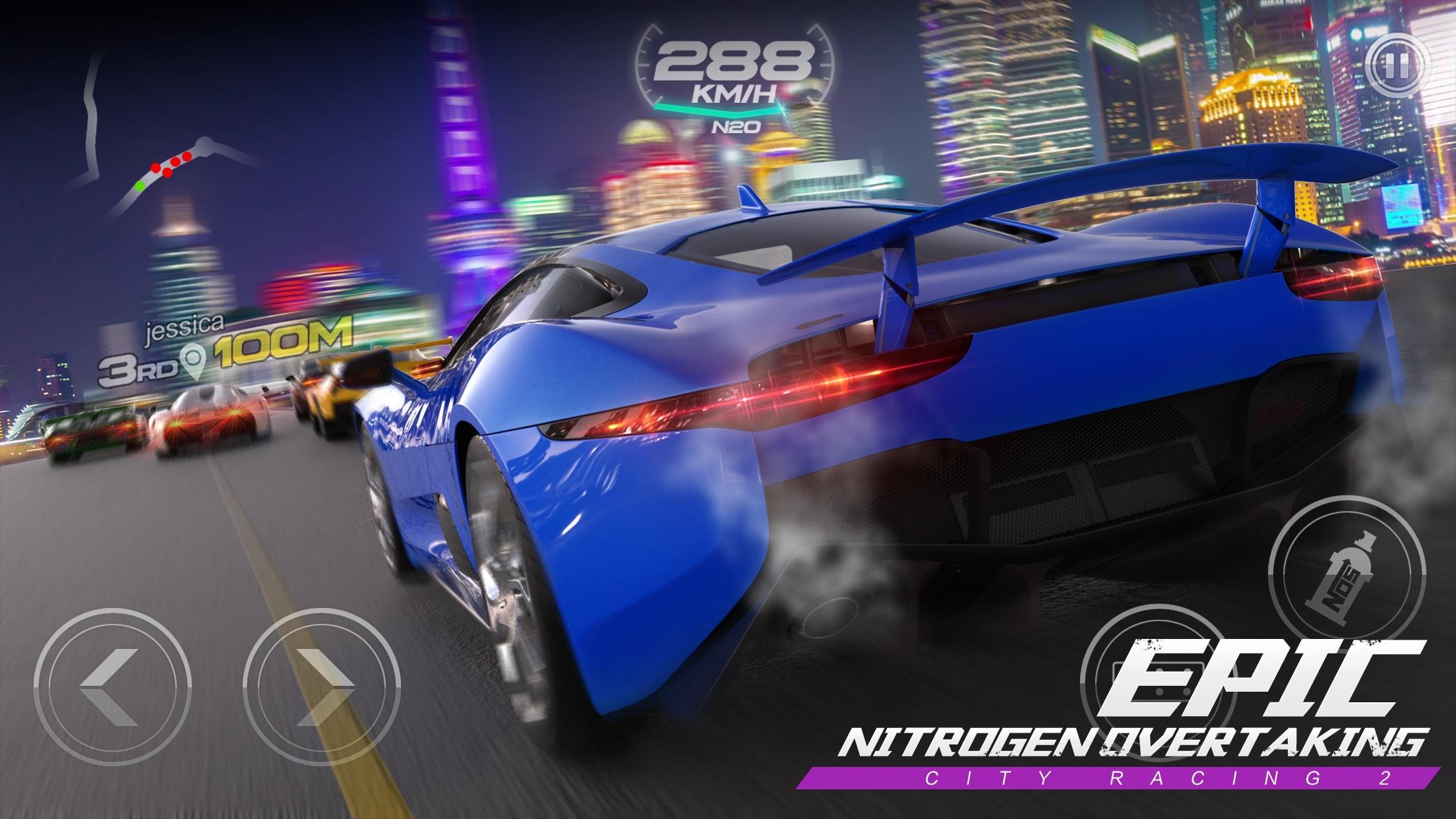اسکرین شات 2 بازی City Racing 2: 3D Racing Game